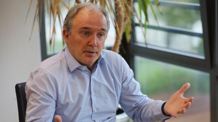 Juan Manuel Gorostiaga Ayestarán, gerente de Mutua Navarra.