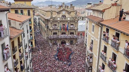 Chupinazo San Fermín 2023.