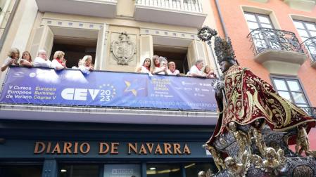 Imágenes de la procesión de San Fermín 2023