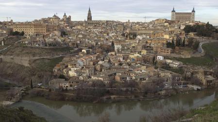 El santoral de este 10 de julio recuerda a San Cristóbal. En la imagen, la ciudad de Toledo, en cuya catedral hay una efigie del santo