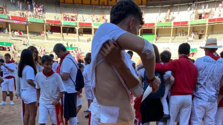 A.H. presenta golpes en varias partes del cuerpo tras ser arrollado por los Fuente Ymbro
