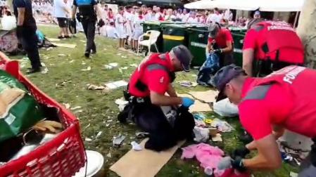 Cinco detenidos por hurtos y tráfico de drogas en Pamplona