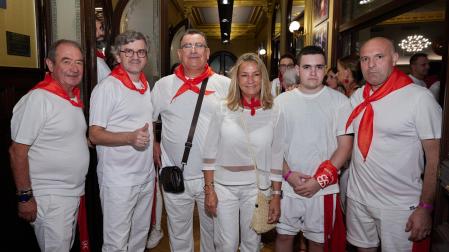Desde la izquierda: Juan Morilla Galindo,  Jesús Vitoria García , Javier García Remírez, Miguel Angel García Suárez