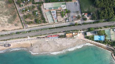 La playa Llarga de Roda de Berà