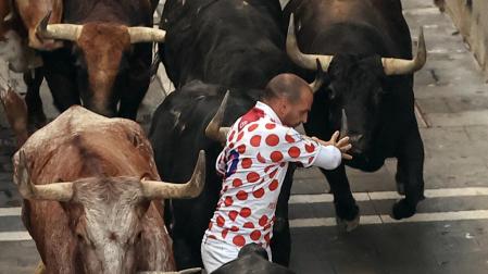 Sexto encierro de San Fermín