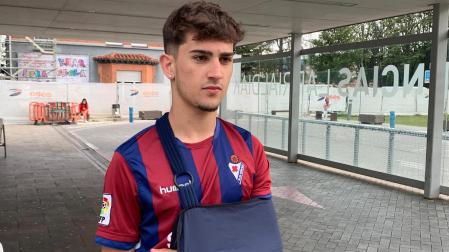 Aimar Villarón, joven pamplonés herido en el encierro