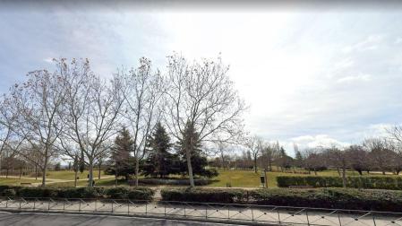 Imagen del parque de de la Volatería, en el barrio de Carabanchel de Madrid, donde se produjeron los hechos