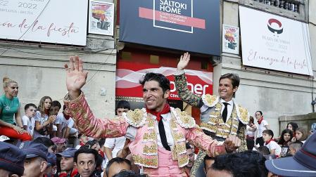 Fotos de la sexta corrida de la Feria del Toro San Fermín 2023./