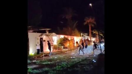 Batalla campal a las puertas una discoteca de Palafrugell