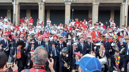 "La Pamplonesa" durante los Sanfermines 2023