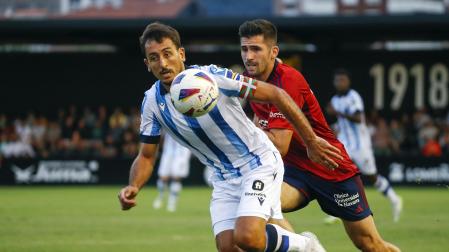 Real Sociedad - Osasuna, partido de pretemporada en Irun.