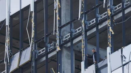 Drones ucranianos han alcanzado esta madrugada dos edificios no residenciales en Moscú