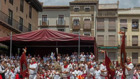 Fotos del Día de Santiago de fiestas de Puente la Reina. /