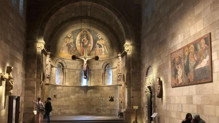 Capilla de Fuentidueña en el museo The Cloisters, una de las tres joyas de arte español que nadie reclama que se pueden visitar en Nueva York