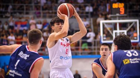España no pudo con Serbia y finalmente se hace con la medalla de plata en el Europeo sub-18