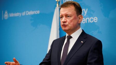 El ministro de Defensa polaco, Mariusz Blaszczak