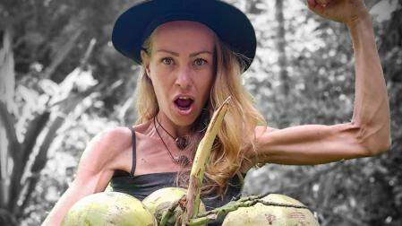 Zhanna Samsonova en una de sus publicaiones en Instagram