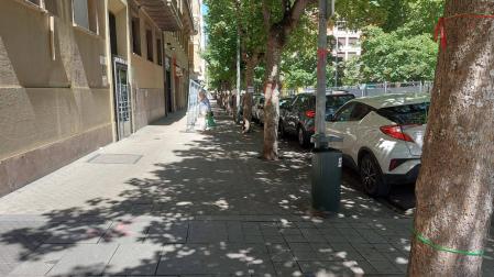 Fotografía de la calle Sangüesa