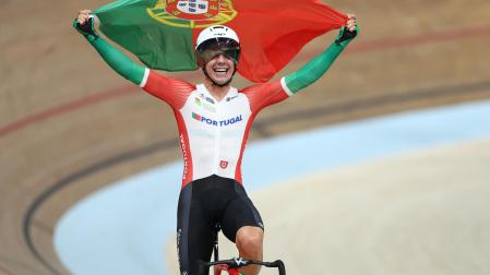 Iuri Leitao, campeón del mundo de ómnium.