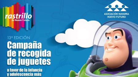 Imagen de la campaña de recogida de juguetes de Nuevo Futuro