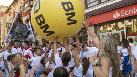 Fotos del inicio de las fiestas de Tafalla./