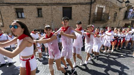 Fotos del inicio de fiestas en Santacara.