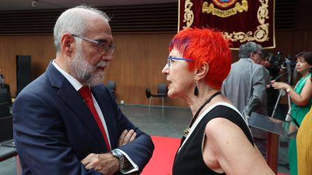 Acto de toma de posesión de María Chivite como presidenta de la Comunidad foral.
