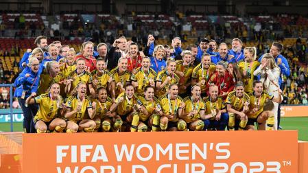 Suecia celebra el tercer puesto en el Mundial