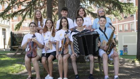 Los músicos ucranianos que ofrecerán conciertos en Navarra