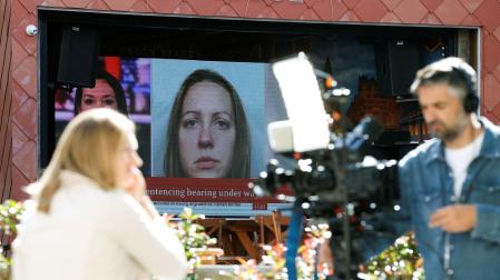 La enfermera británica Lucy Letby, de 33 años