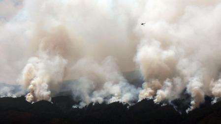 Incendio en Tenerife
