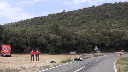 El accidente se ha producido en el kilómetro 11,4 de la NA-120