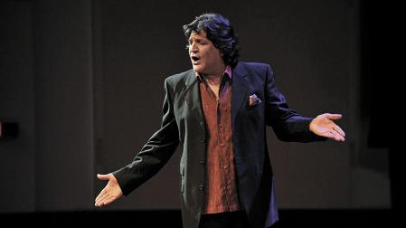 El cantaor Vicente Soto, en una actuación