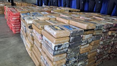 Parte de la cocaína incautara en Algeciras