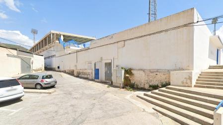Exterior del estadio Escribano Castilla de Motril
