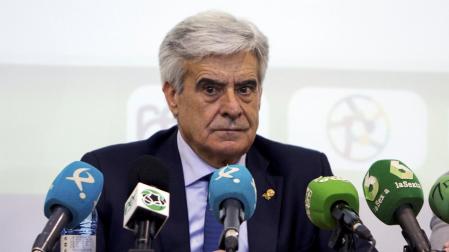 Pedro Rocha, presidente interino de la RFEF