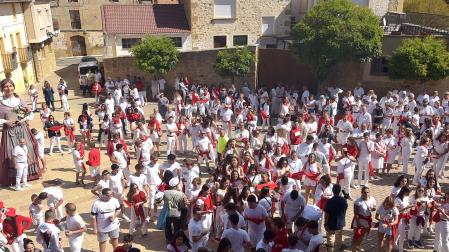 Inicio de las fiestas de Murillo el Fruto.