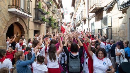 Inicio de fiestas en Lumbier 2023