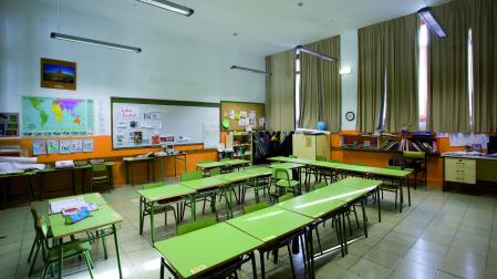 Interior del colegio San Francisco