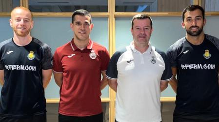 Aritz Zaragueta, Raúl Oyarzun y Jesús Álvarez