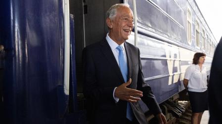 El presidente de Portugal, Marcelo Rebelo de Sousa