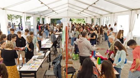 Fotos de la Jornada de Bienvenida organizada por la UPNA.