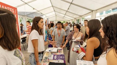 Fotos de la Jornada de Bienvenida organizada por la UPNA.