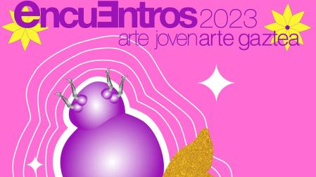 Cartel de los Encuentros de Arte Joven 2023