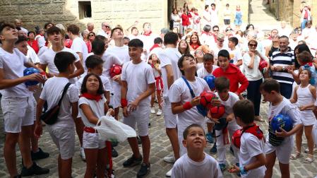 Fotos de las fiestas de Ujué./