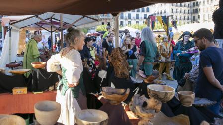 Pamplona acoge el Mercado de los Tres Burgos y multitud de actividades con motivo del sexto centenario del Privilegio de la Unión.