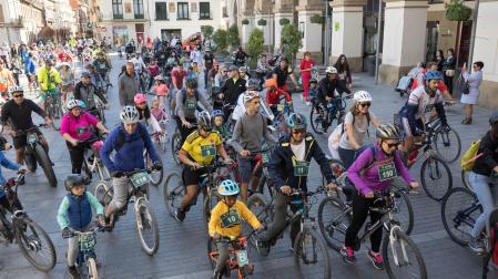 Imagen de la ruta ciclista Reto + de 100 Ribera celebrada el pasado año 2022