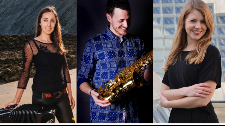 Akartia Trio interpretará el concierto didáctico 'Un cocodrilo con reloj'.