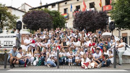 Lanzamiento del cohete de las fiestas 2023 en Alsasua