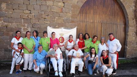 Fotos de la celebración del Día de los Mayores en fiestas de Sangüesa. /